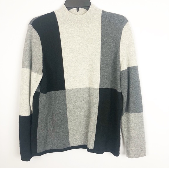 Privé Cashmere Sweaters - Privé Cashmere color block sweater size medium